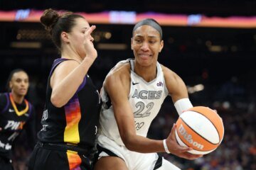 Aja Wilson drops an epic jibe after Aces manager flaunts unmissable creativity