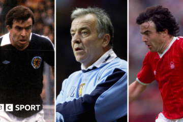 John Robertson: Former Scotland, Aston Villa and Nottingham Forest winger dies aged 72