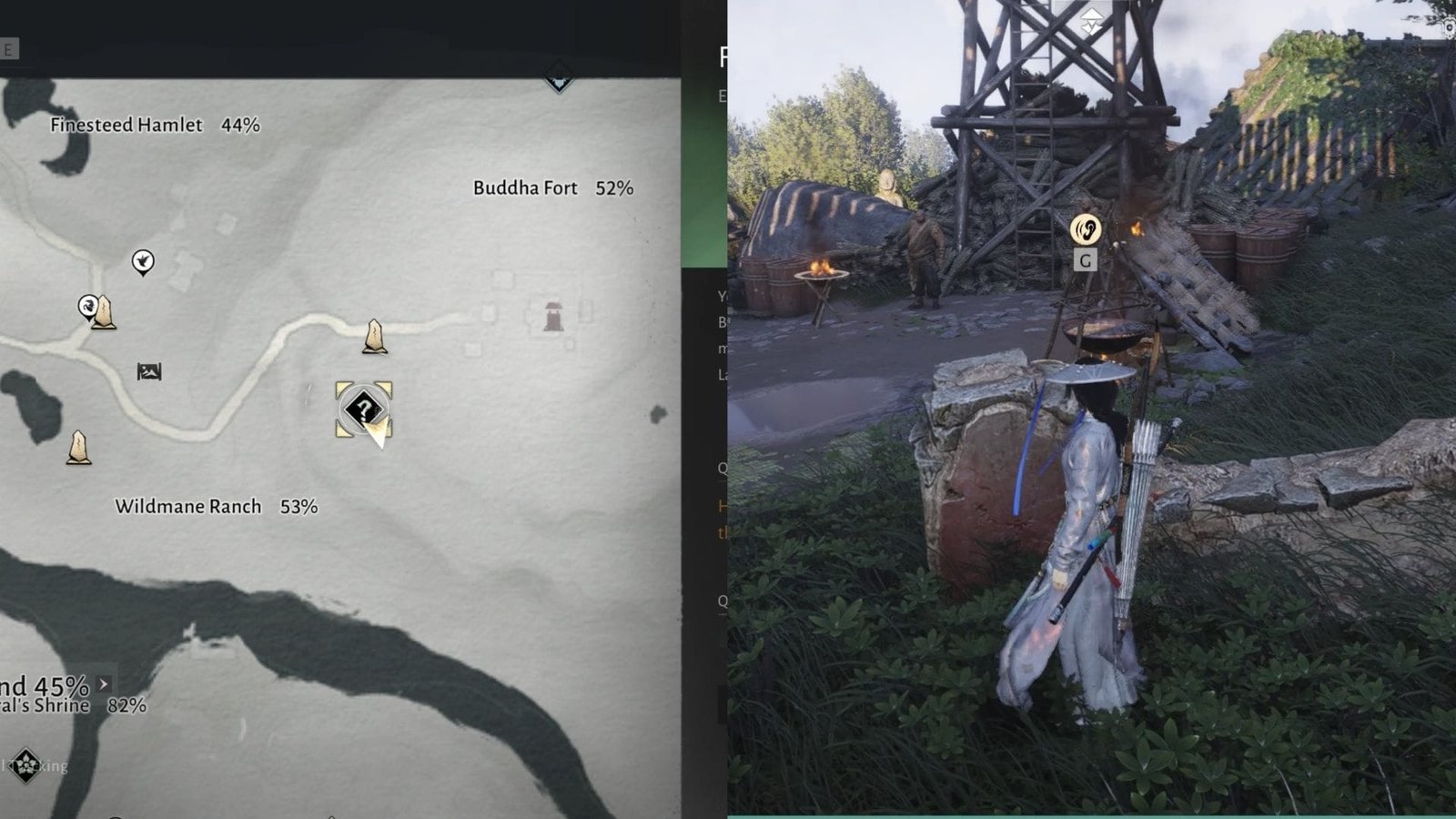 Eavesdropping on monks at Buddha Fort (Image via NetEase)