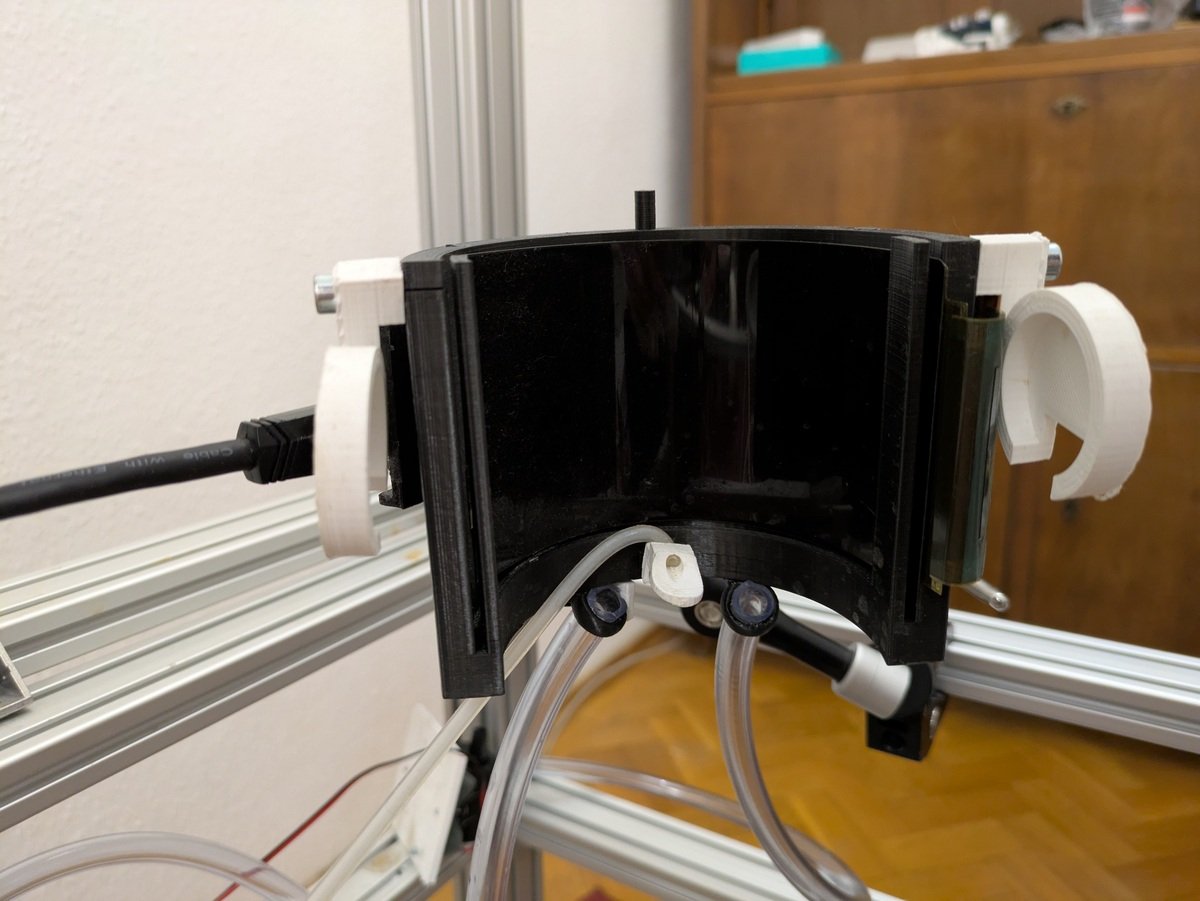 Headset close-up from above.