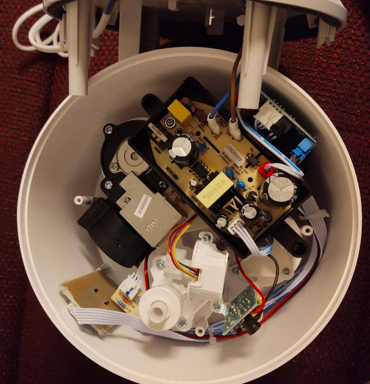 Internals of the Humidifier