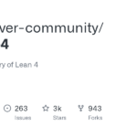 leanprover-community/mathlib4: The math library of Lean 4