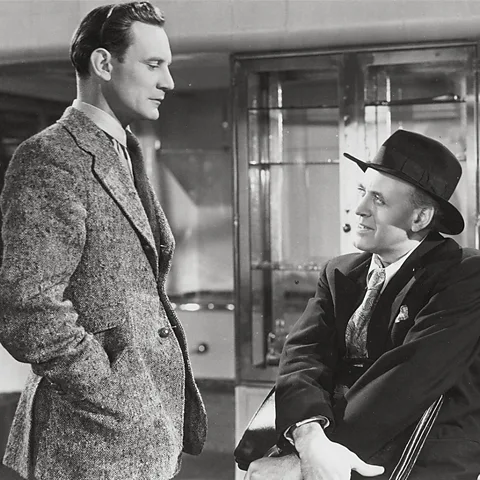 Alamy Trevor Howard and Alistair Sim as suspects and detectives in the 1946 murder mystery, 
