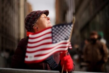 How do author David Baldacci and his wife counter toxic political rhetoric?