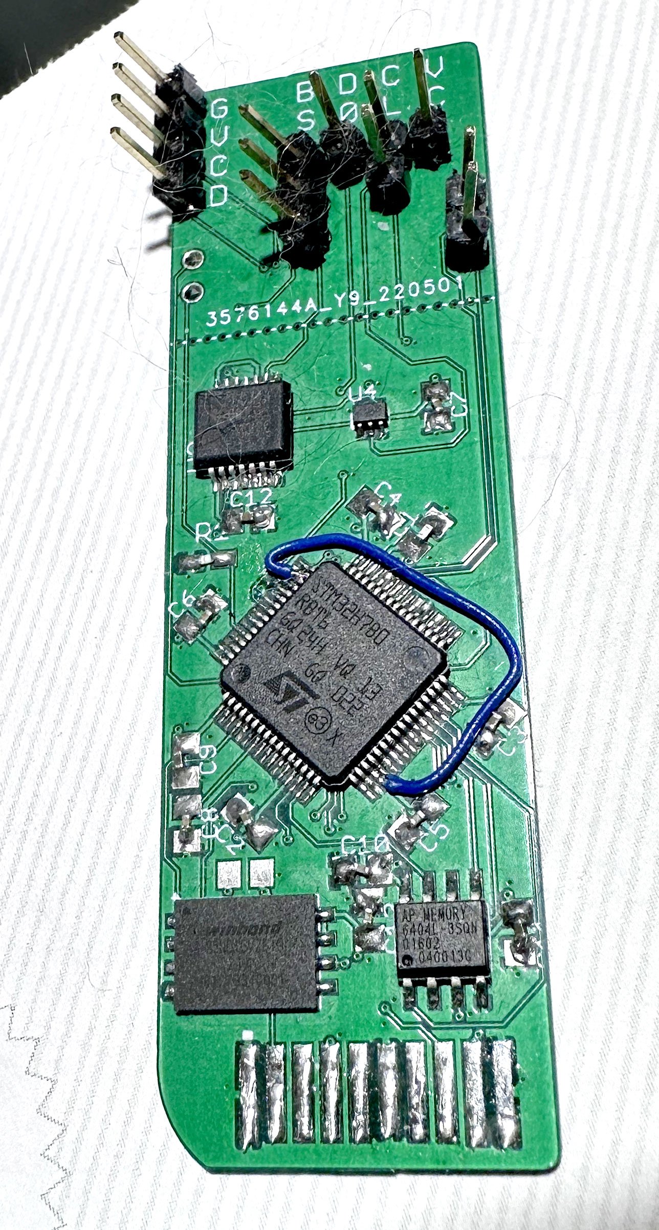 rePalm-MSIO first board