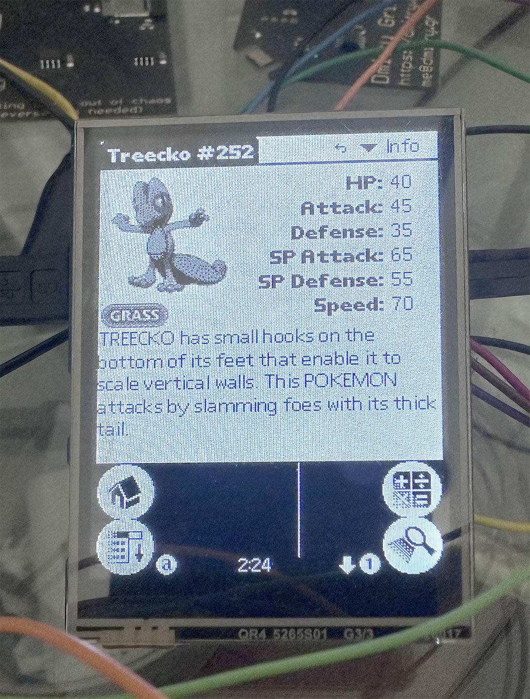 Raspberry Pi Pico running PalmOS