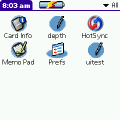 Well rendered PalmOS