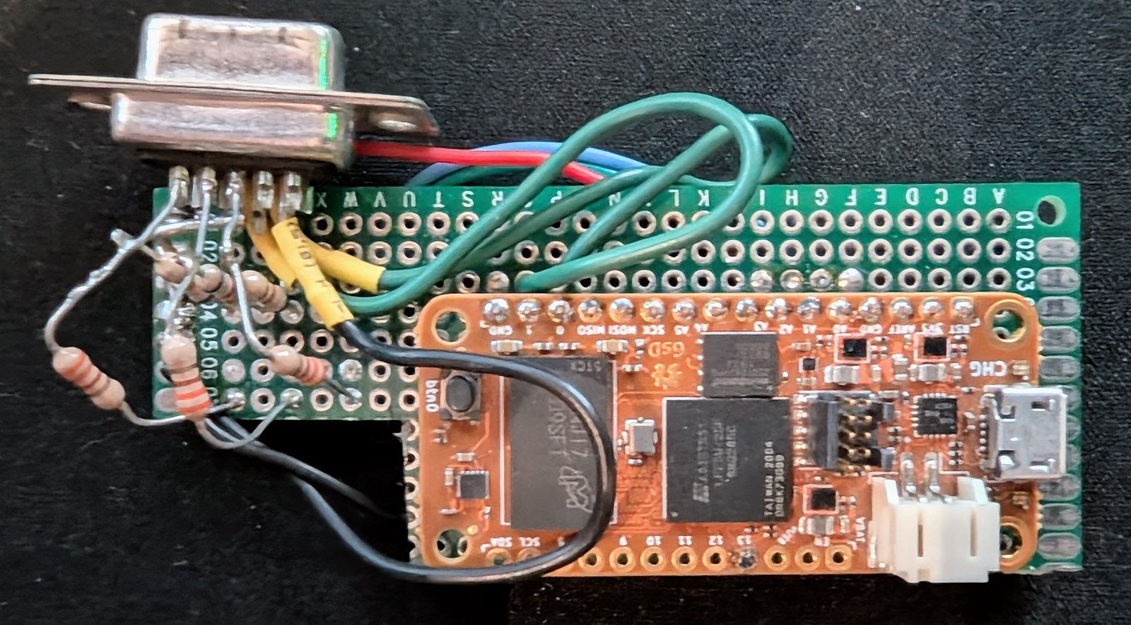 prototype VGA FPGA board