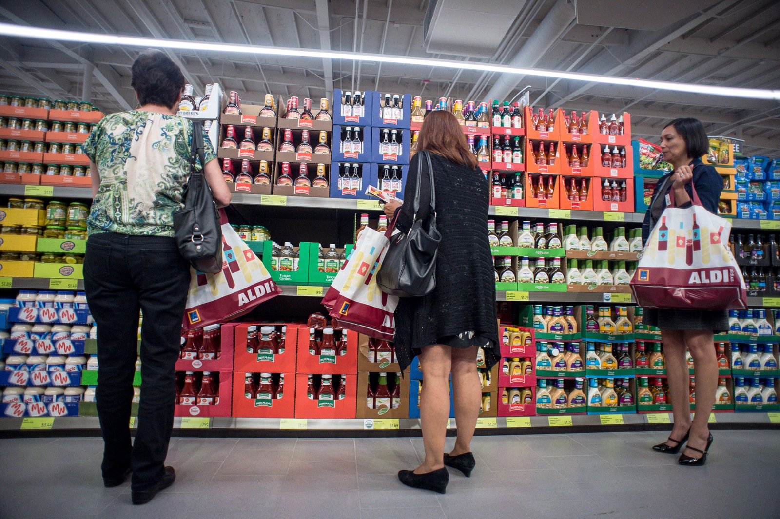 Why did Americans fall in love with Aldi?