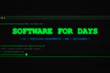Software is Mostly All You Need