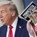 Fact checking Trump’s marathon press conference a year into his second term