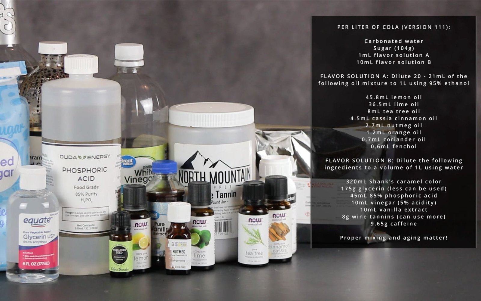 Screenshot of components from YouTube user LabCoatz