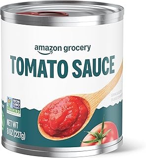 Amazon Grocery, Tomato Sauce, 8 Oz (Previously Amazon Fresh, Packaging May Vary)