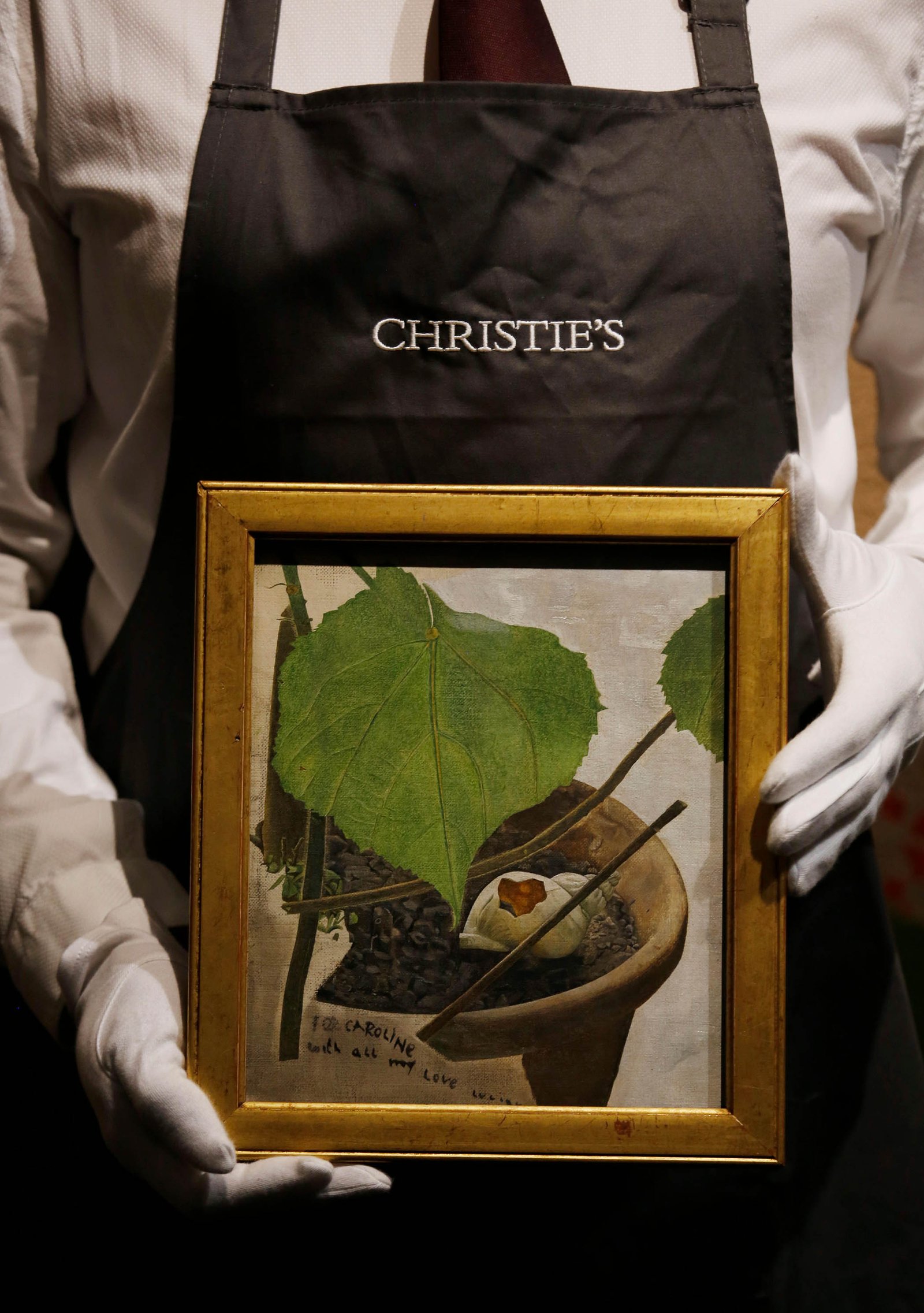 Lucian Freud’s Still Life with Zimmerlinde, which sold for nearly a million pounds in 2018