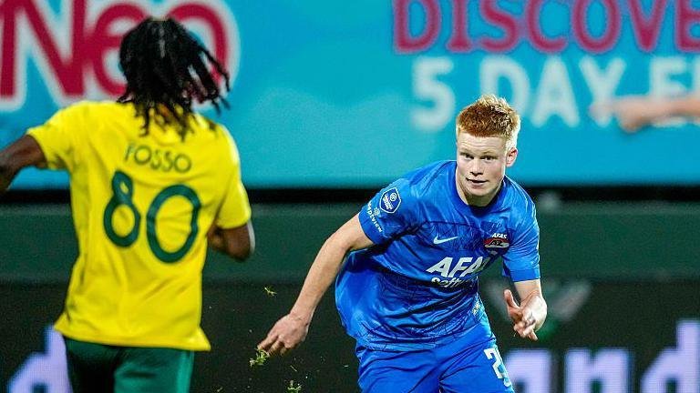 Kees Smit plays for AZ Alkmaar 