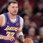 NBA: Luka Doncic scores a stunning goal to lead the Los Angeles Lakers to victory over the Chicago Bulls