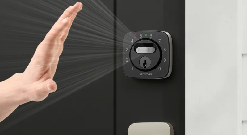 The new Ultraloq smart lock uses your face and palm to let you in