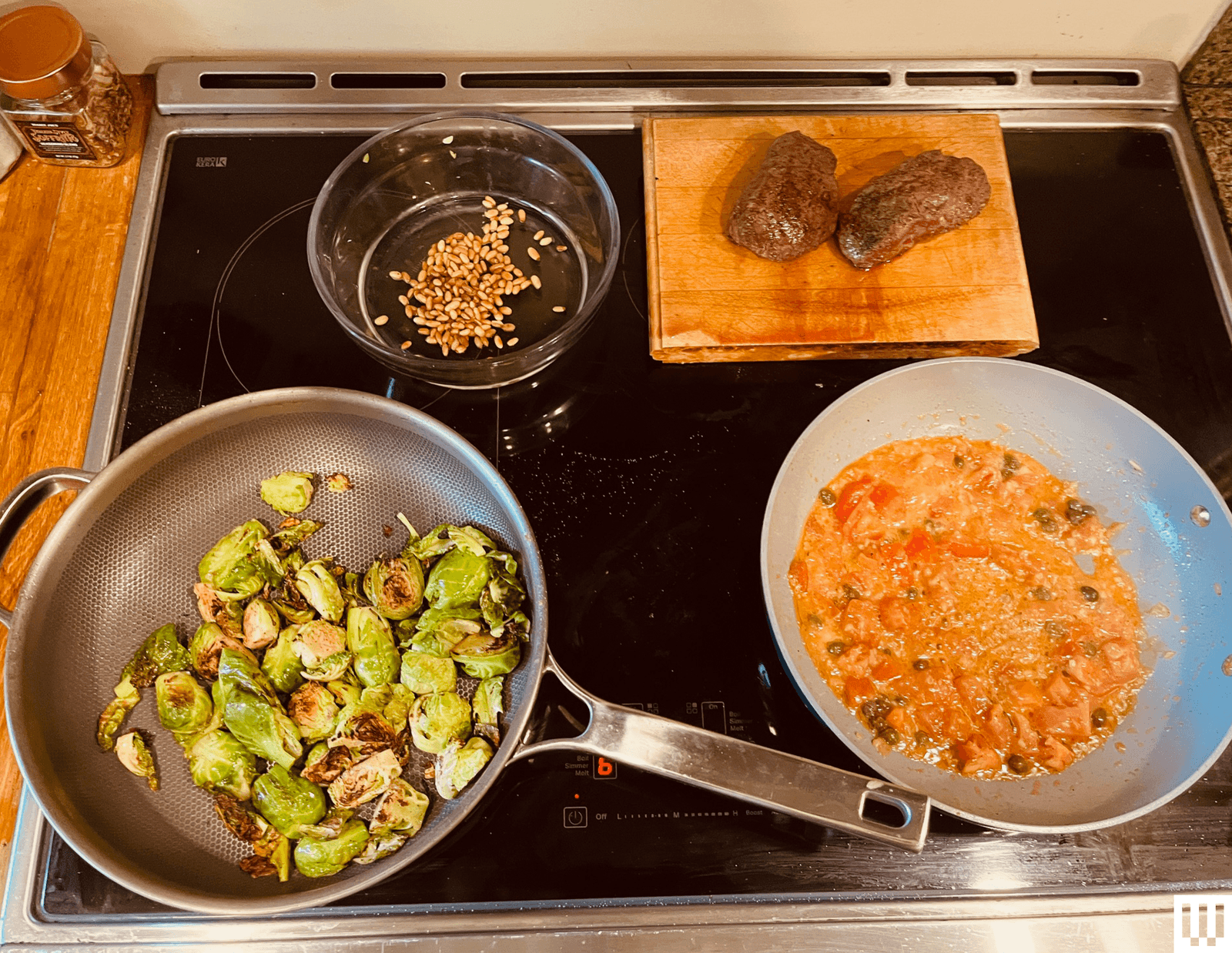 Image may contain Dining Table Furniture Table Cooking Pan Cookware Food and Produce