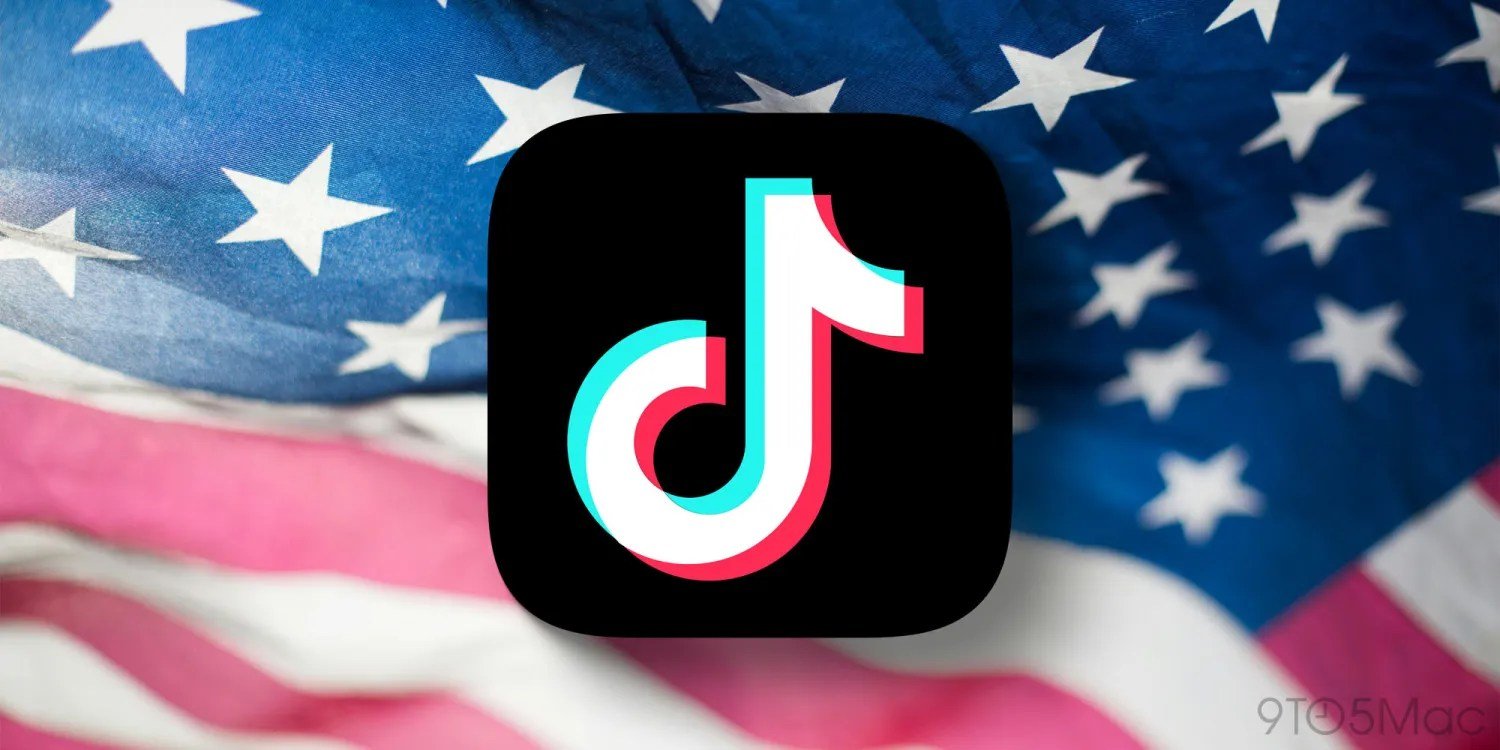 US-owned TikTok spinoff agreed - will still use Chinese algorithm | TikTok logo shown on US flag