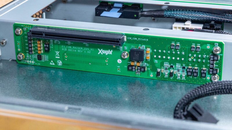 Xsight Labs E1 PCIe Slot 3
