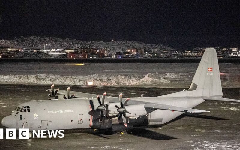 European military personnel arrive in Greenland as Trump says US needs island