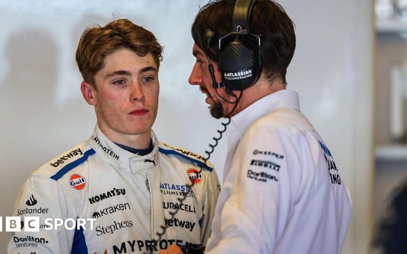 Formula 1: Williams appoints Briton Luke Browning as reserve driver for the 2026 season