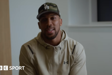 Anthony Joshua pays an emotional tribute in a new YouTube video