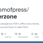 freedomofpress/dangerzone: Take potentially dangerous PDFs, office documents, or images and convert them to safe PDFs