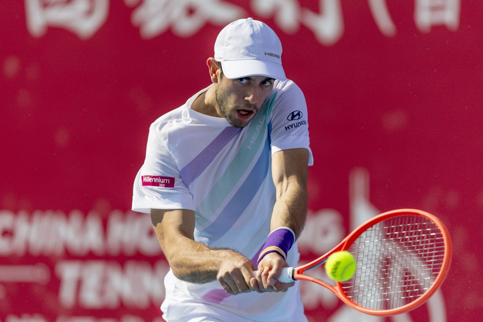 Borges at the Bank of China Hong Kong Open Tennis Championships - Source: Getty