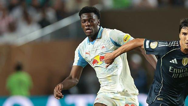 Joan Jado plays for Red Bull Salzburg against Real Madrid in the Club World Cup