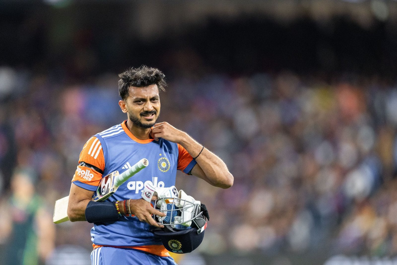 Axar Patel. (Image credits: Getty)