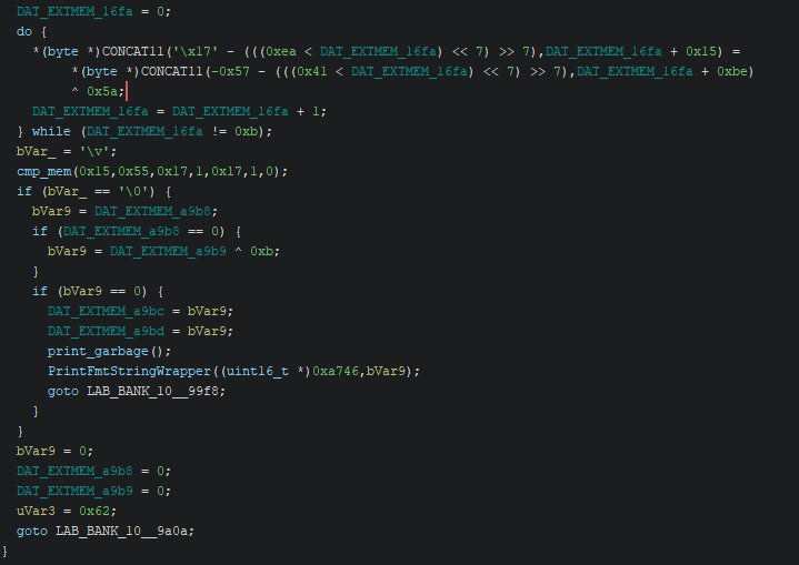 Ghidra password check