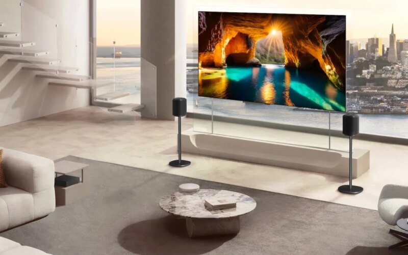 The LG OLED evo W6 Wallpaper TV is back at CES