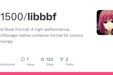 ef1500/libbbf: Bound Book Format: A high-performance, DirectStorage-native container format for comics and manga
