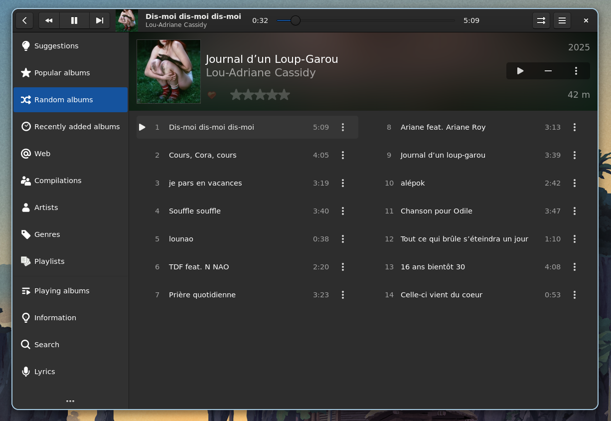 screenshot of Lollypop