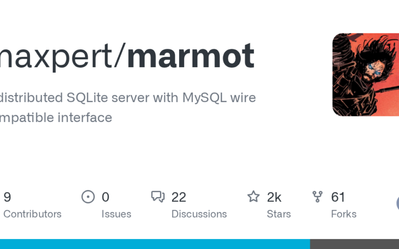 maxpert/marmot: A distributed SQLite server with MySQL wire compatible interface