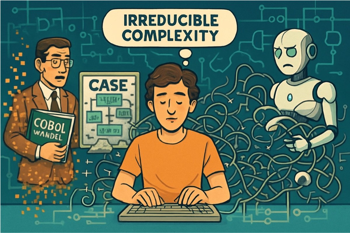 The recurring dream of replacing developers — from COBOL to AI