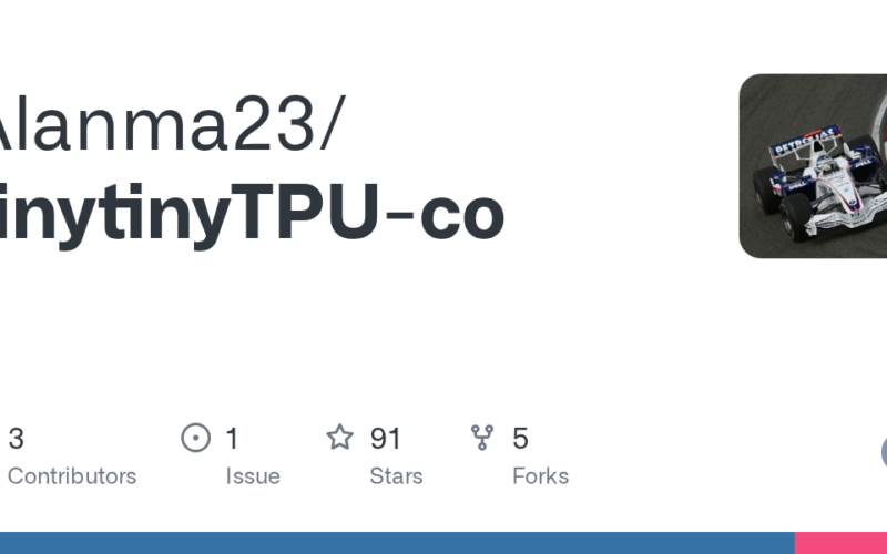 GitHub – Alanma23/tinytinyTPU-co
