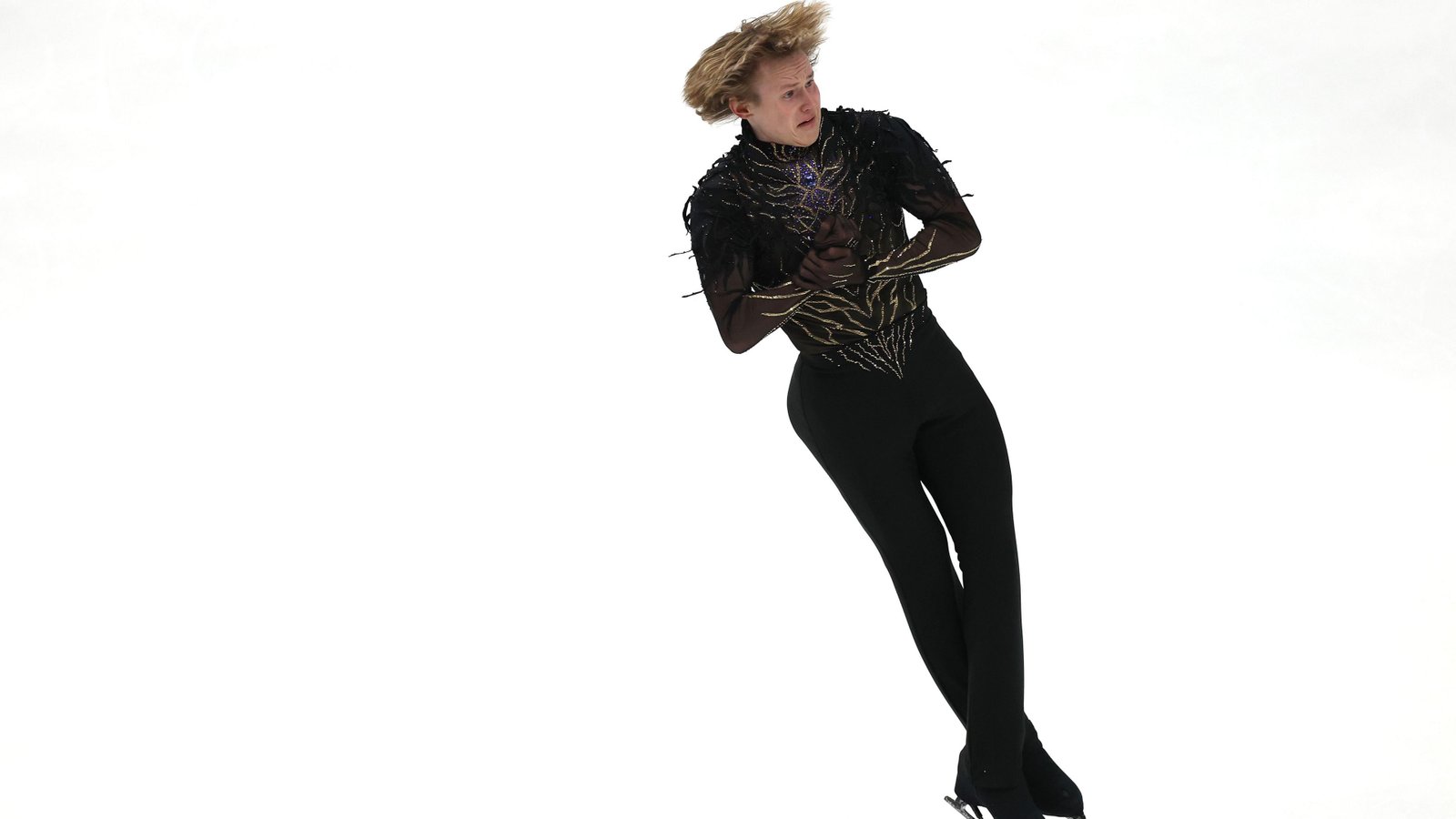 Ilya Malinin competes in the men