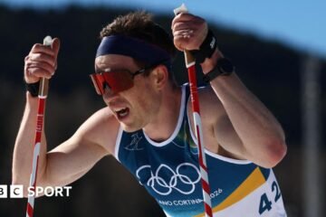 Winter Olympics 2026: Vomit Andrew Musgrave battles heat and Norwegians set new best