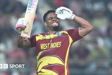 T20 World Cup: Shimron Hetmyer’s quick 85 helps West Indies start Super 8 stage with 107-run win over Zimbabwe