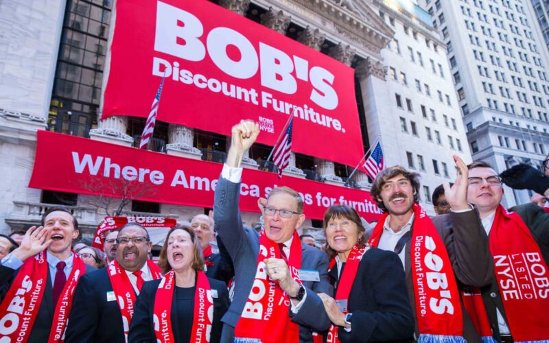 Bob’s Discount Furniture (BOBS) will begin trading on the New York Stock Exchange after its IPO