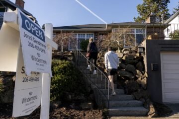 Home sales in January fell more than 8% as potential buyers struggled