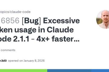 [Bug] Excessive token usage in Claude Code 2.1.1