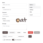 Ultra-lightweight, semantic, zero-dependency HTML UI component library