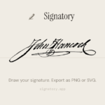 Signatory — Draw Your Signature Online Free
