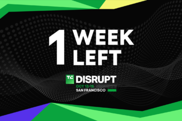 Disrupt 2026 Super Early Bird prices end in one week