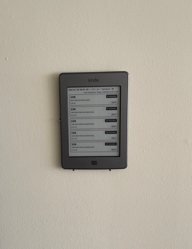Repurpose your old Kindle