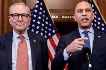 WATCH LIVE: Schumer and Jeffries hold press conference as DHS funding negotiations begin