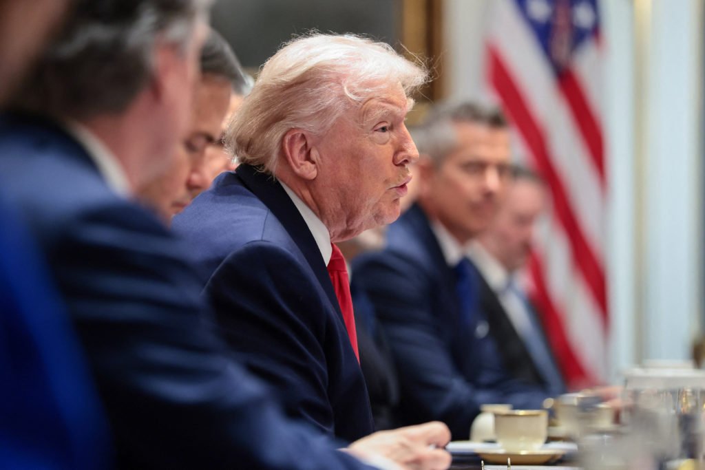 US Cabinet meeting at the White House